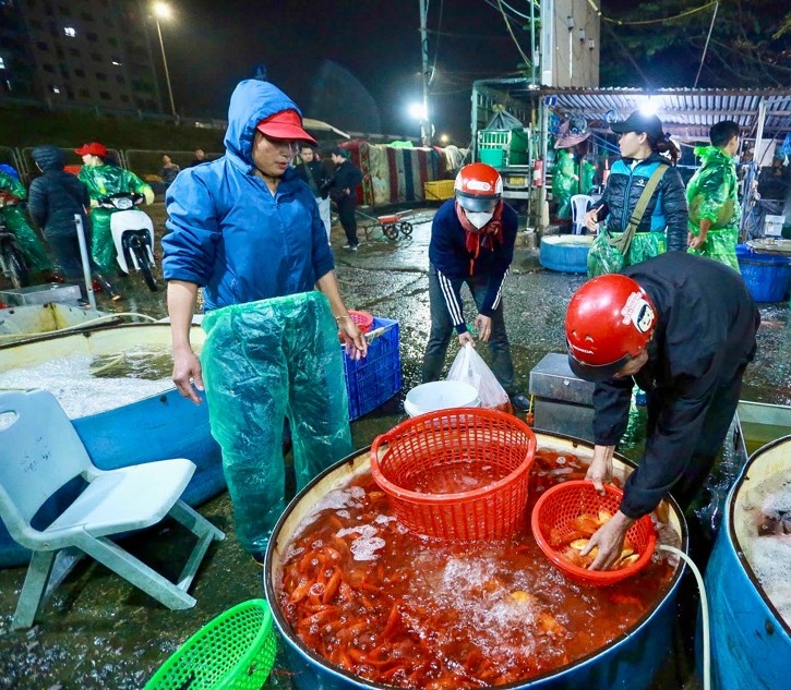 Cho ca lon nhat Ha Noi nhon nhip truoc ngay ong Cong ong Tao-Hinh-10