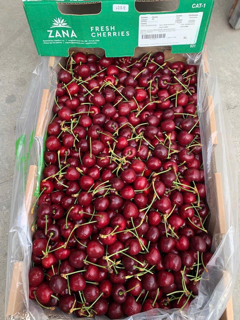 Cherry Uc 2 trieu dong/kg van “chay hang” truoc Tet