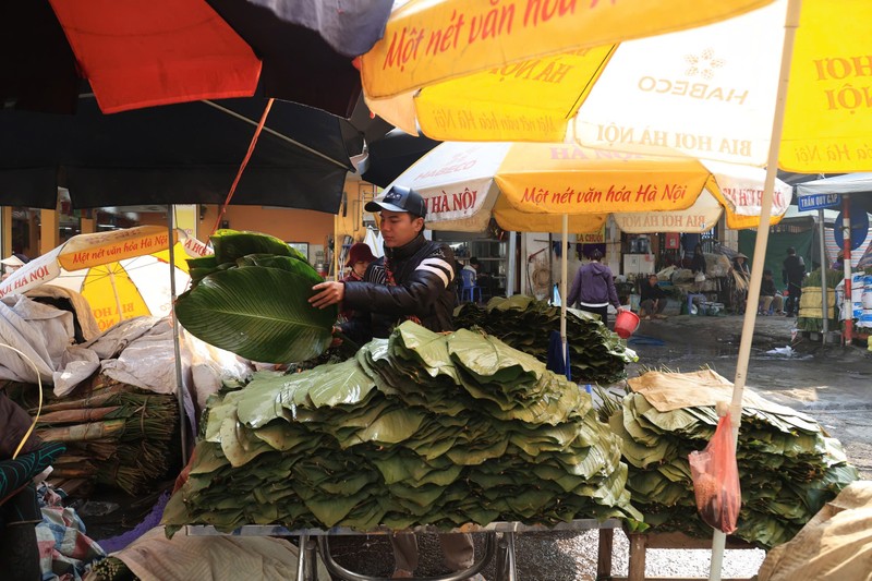 Can Tet, cho la dong lau doi nhat Ha Noi tap nap