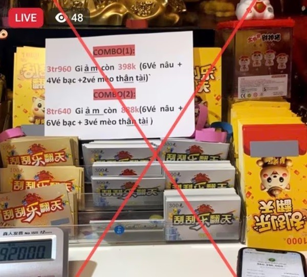 Bẫy “thẻ cào trúng thưởng” hoành hành trên mạng xã hội Bay “the cao trung thuong” hoanh hanh tren mang xa hoi