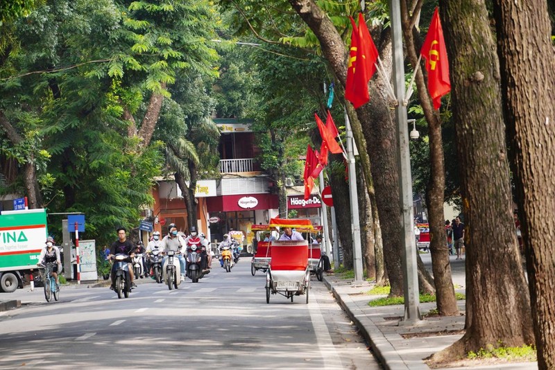 Ha Noi ruc ro co hoa chao mung ngay Giai phong Thu do 10/10-Hinh-6