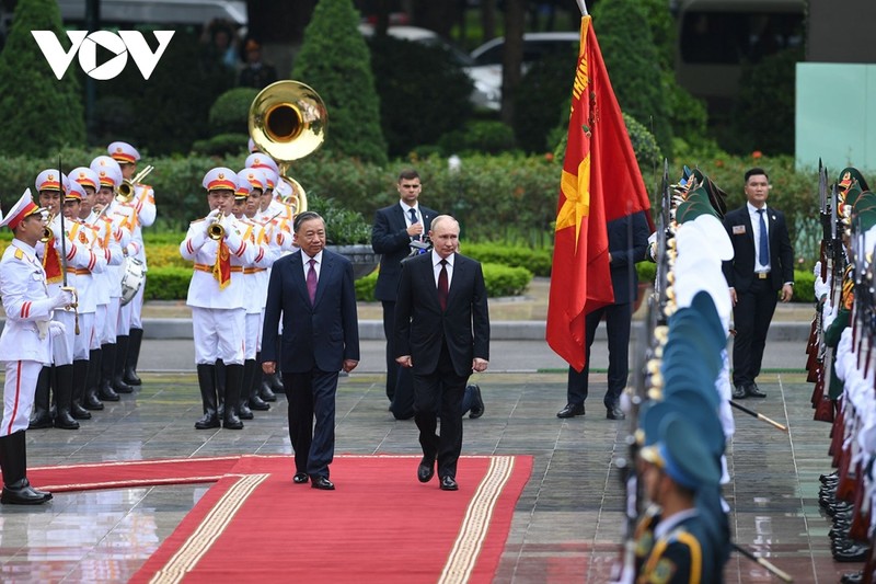 View - 	Chủ tịch nước Tô Lâm chủ trì Lễ đón cấp Nhà nước Tổng thống Nga 