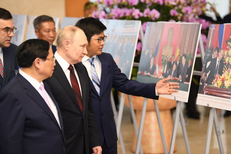 Thu tuong Pham Minh Chinh hoi kien Tong thong Lien bang Nga Vladimir Putin-Hinh-8