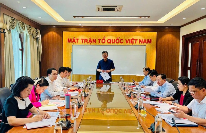 Đảng ủy MTTQ, các đoàn thể Trung ương lập Tổ công tác sắp xếp cơ quan báo chí Dang uy MTTQ, cac doan the Trung uong lap To cong tac sap xep co quan bao chi