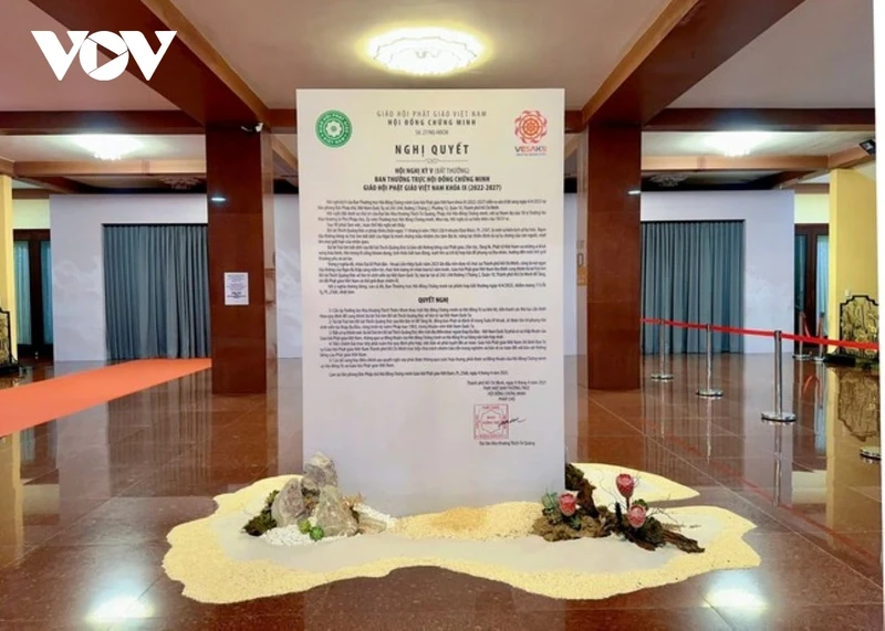 Tam hoan chiem bai xa loi Trai tim Bo tat Thich Quang Duc ngay 3/5