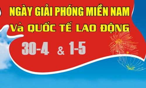 Duoc nghi toi 6 ngay dip 30/4 va 1/5