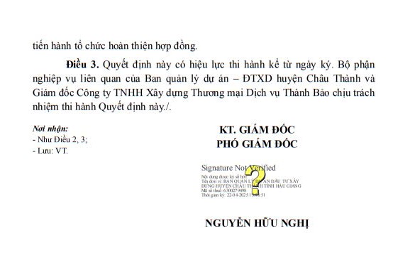 Hậu Giang: Công ty Thành Bảo một ngày trúng 2 gói thầu xây lắp - Hình 3 Hau Giang: Cong ty Thanh Bao mot ngay trung 2 goi thau xay lap-Hinh-3