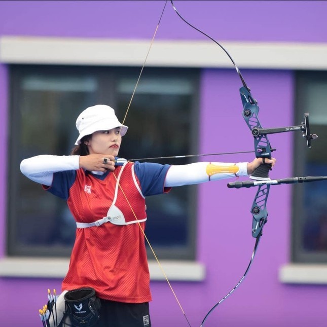 Nu cung thu “linh an tien phong” cho doan Viet Nam tai Olympic Paris