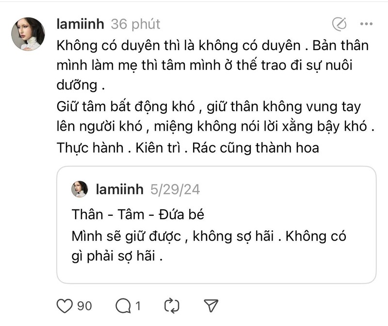 Mang bau lan 2, netizen thac mac sao bung Lam Minh van phang li-Hinh-4