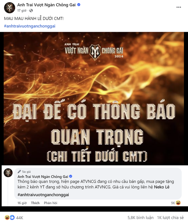 Check-in dia diem xom tu nhat 24h qua: Fanpage “Anh Trai Chong Gai“-Hinh-5