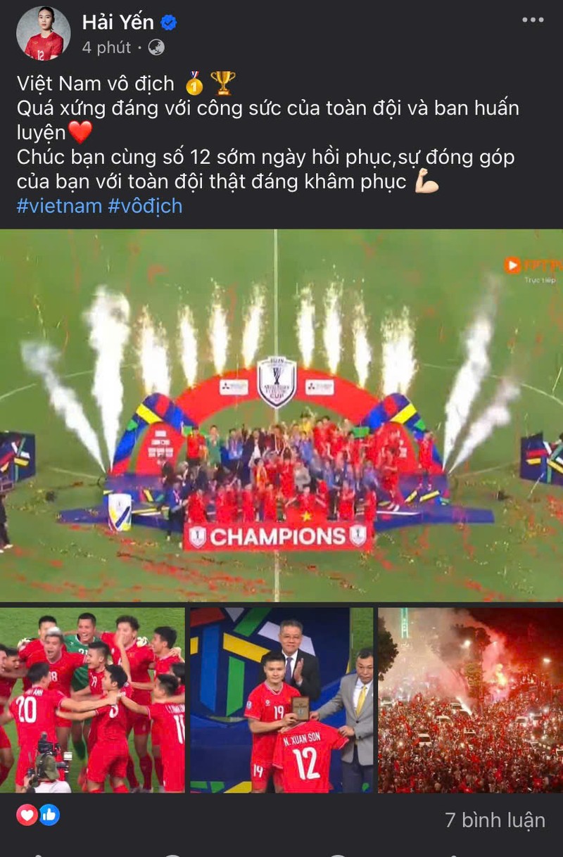 Netizen “bao online” mung tuyen Viet Nam vo dich ASEAN Cup 2024-Hinh-3