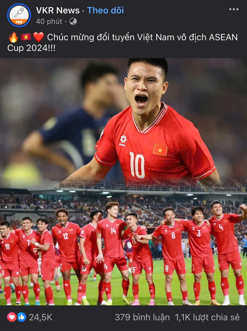 Netizen “bao online” mung tuyen Viet Nam vo dich ASEAN Cup 2024-Hinh-4