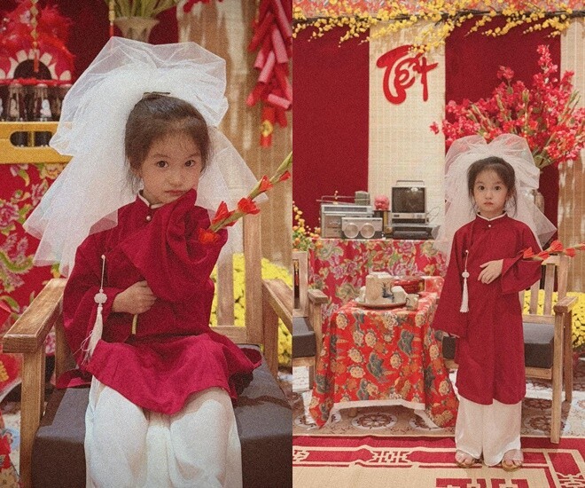 Khi cac ai nu cua nhieu nguoi noi tieng cung dien ao dai do