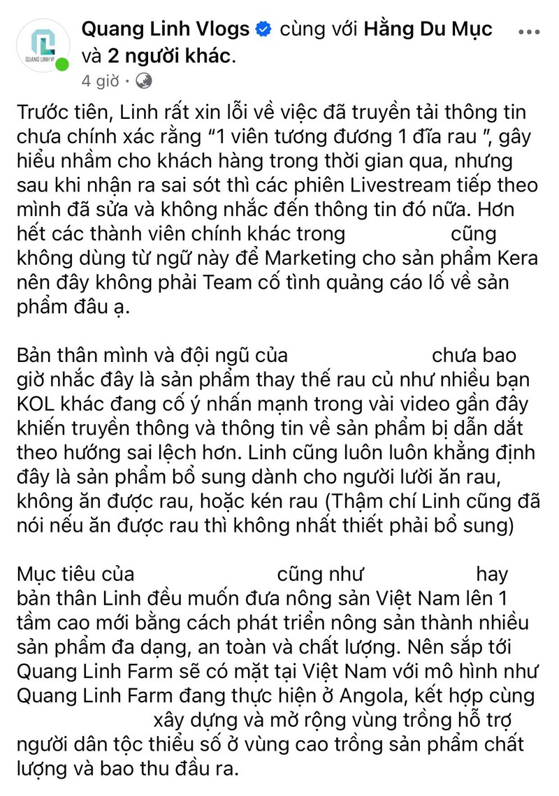 Quang Linh Vlog len tieng ve thong tin quang cao “lo”-Hinh-5