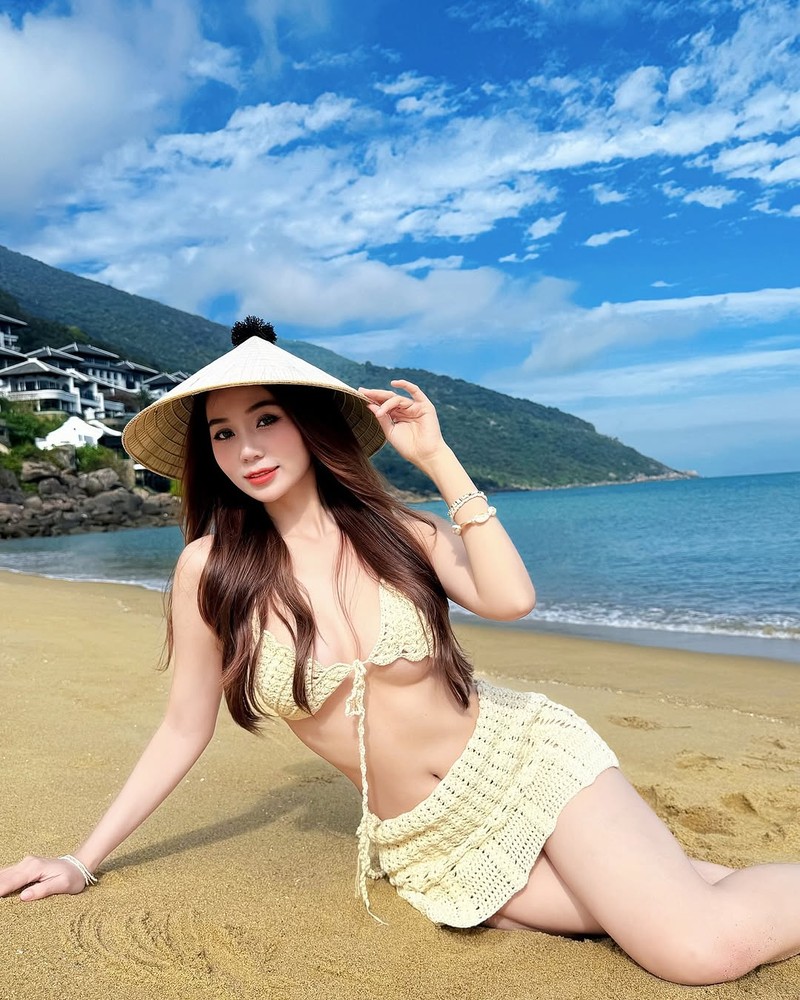 Gai xinh Quang Tri dien bikini khoe dang xinh khong ti vet-Hinh-2