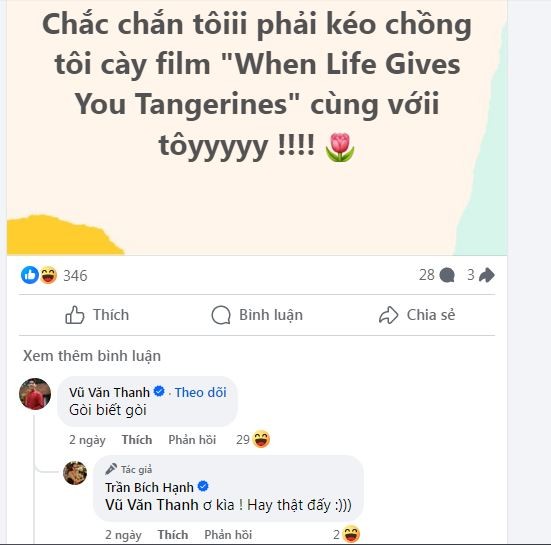 Van Thanh va ban gai ngam thua nhan goi nhau la “vo - chong”