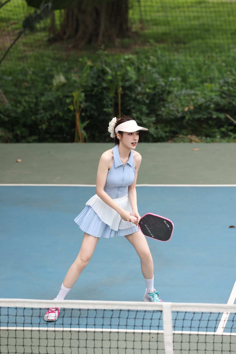 Hot girl Nong cung World Cup hoa “nguoi dep pickleball” cuon hut-Hinh-8