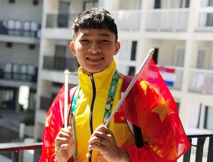 Danh bai VDV Thai Lan, Ngo Son Dinh gianh HCV Olympic tre 2018
