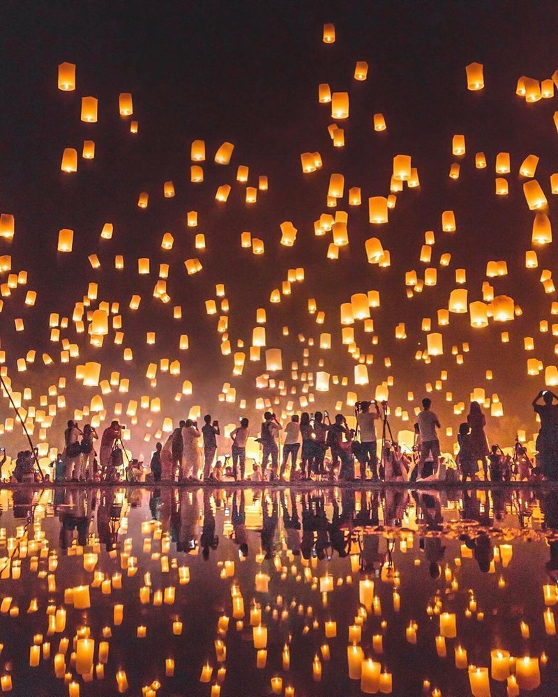 Troi dem Chiang Mai huyen ao trong le hoi den troi Yee Peng-Hinh-7