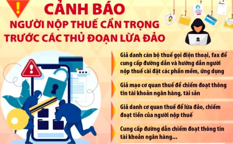 Cac thu doan gia danh can bo thue, co quan thue de lua dao