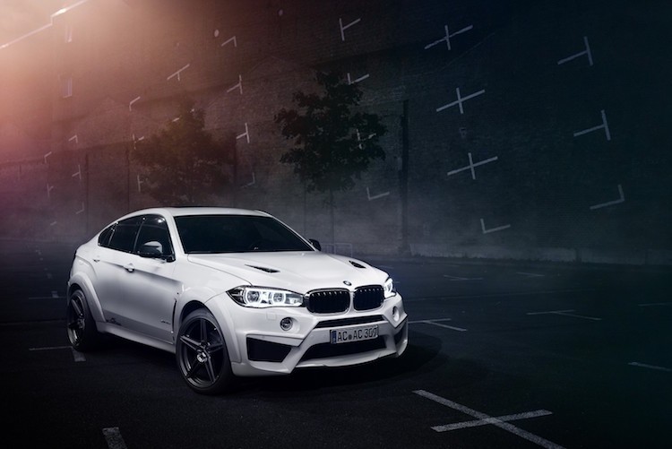 Ngam BMW X6 voi goi do Falcon 