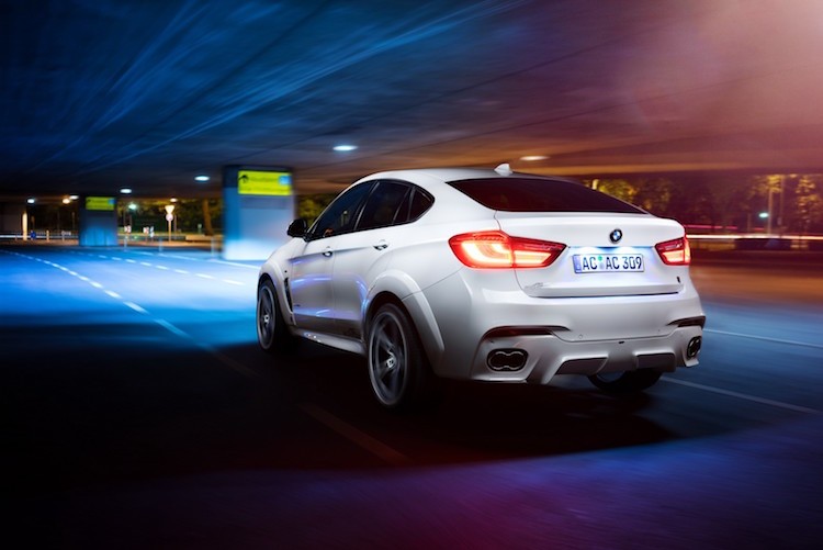 Ngam BMW X6 voi goi do Falcon 