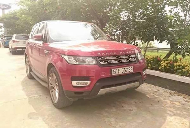 Ngam xe sang Range Rover 