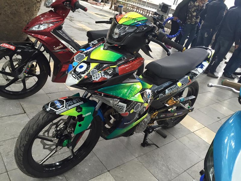 Yamaha Exciter 150 len do choi “doc” cua biker Ha Noi-Hinh-5