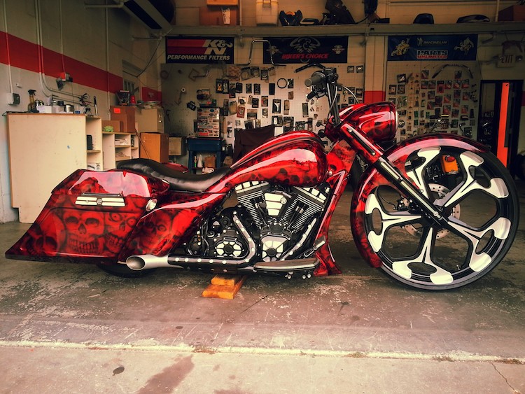 Dan Harley-Davidson do bagger “sieu chat” tren dat My-Hinh-9