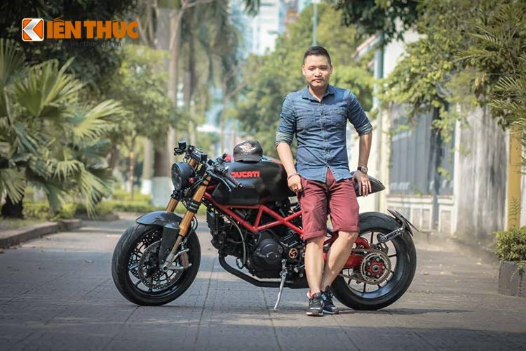 Ducati Monster do Cafe Racer “hang doc” tai Ha Noi-Hinh-12