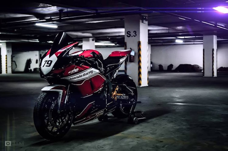 Honda CBR1000RR do xe dua 