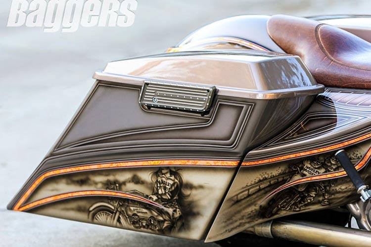 Harley-Davidson Street Glide do Bagger “sieu manh, sieu doc