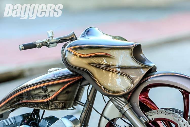 Harley-Davidson Street Glide do Bagger “sieu manh, sieu doc