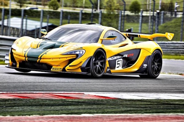 Sieu xe McLaren P1 GTR “hut chet” tren duong dua