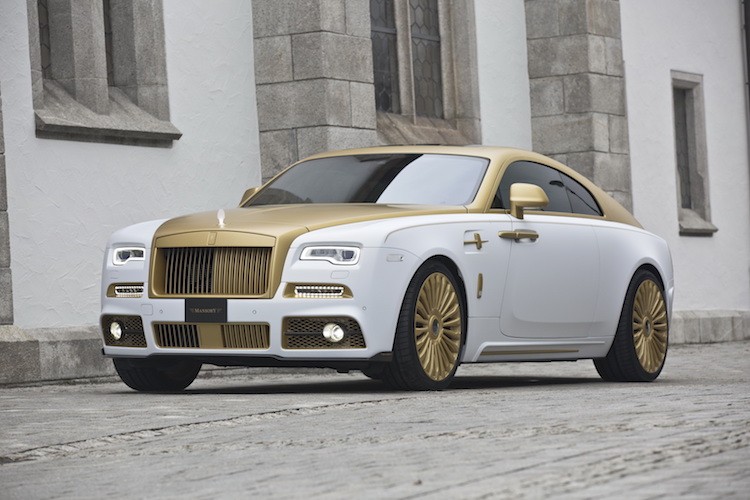 Rolls-Royce Wraith xa hoa voi phien ban vang 24K