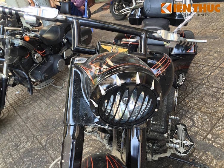 Harley Street Glide do Bagger doc nhat tai Viet Nam-Hinh-4