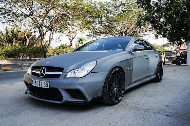 Mercedes CLS 55 AMG do “doc” cua dan choi Sai Gon