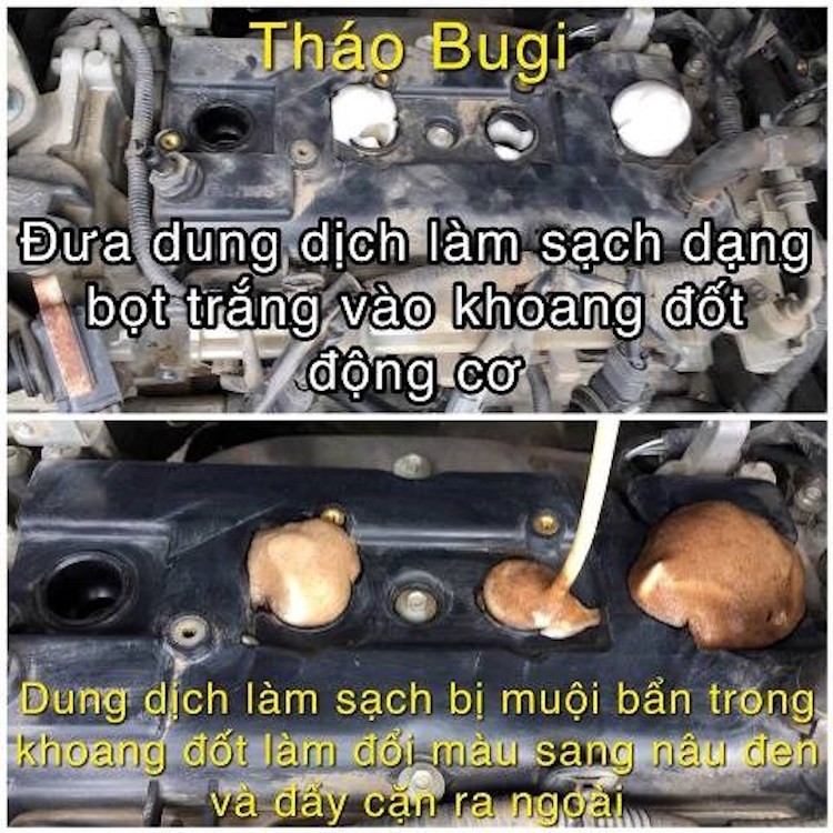 Tuyet chieu lam sach dong co xe hoi khong can “bo may“-Hinh-7