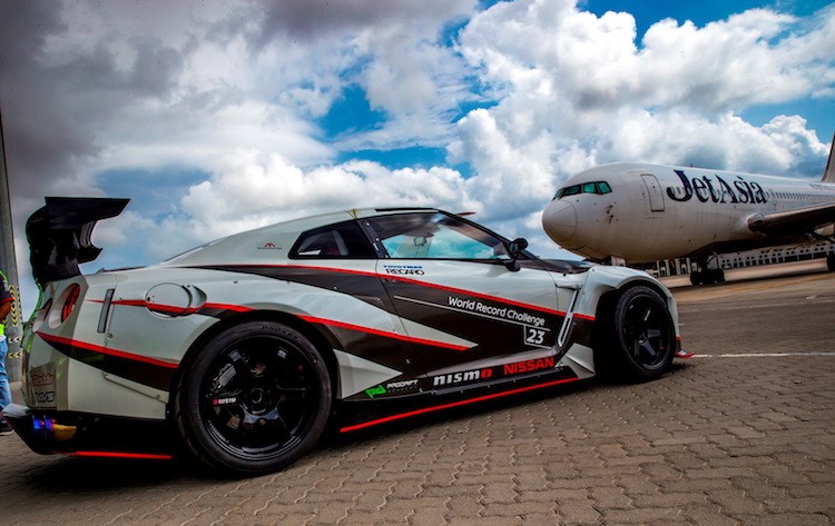 Sieu xe Nissan GT-R pha ky luc toc do drift The gioi-Hinh-4