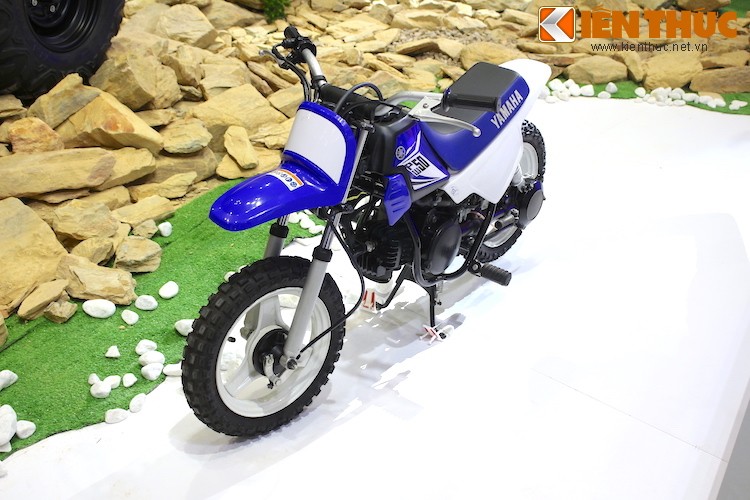 Chi tiet Yamaha PW50 cho dan choi duoi 10 tuoi tai VN