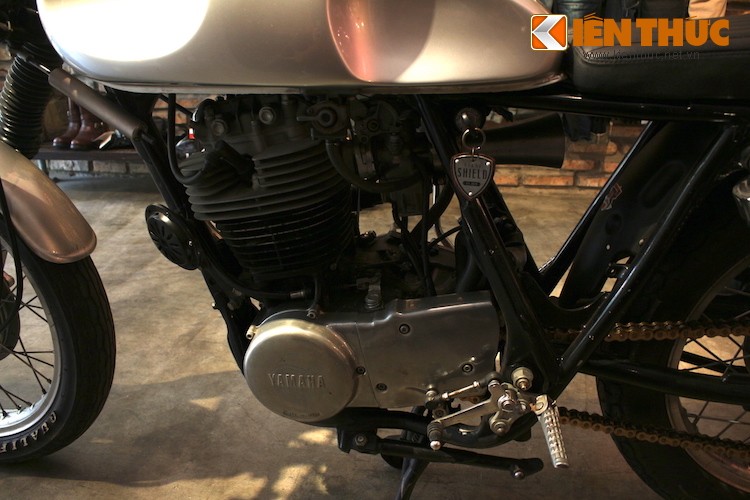 Dan choi Viet do Yamaha SR400 cafe racer “sieu chat”-Hinh-8