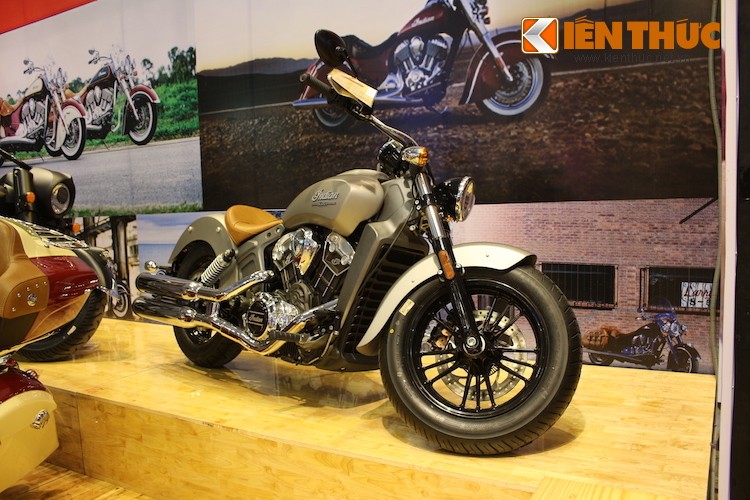 Dien kien “xe no” Indian Scout 2016 gia 624 trieu tai VN