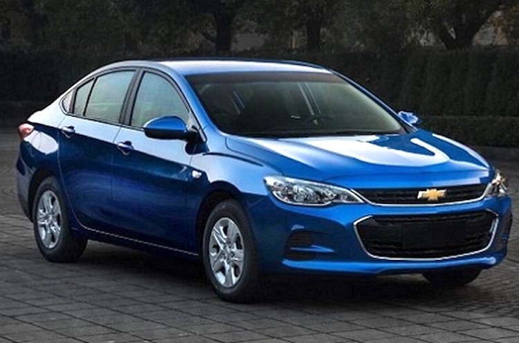 Lo dien sedan Chevrolet Cavalier gia re hon ca Cruze