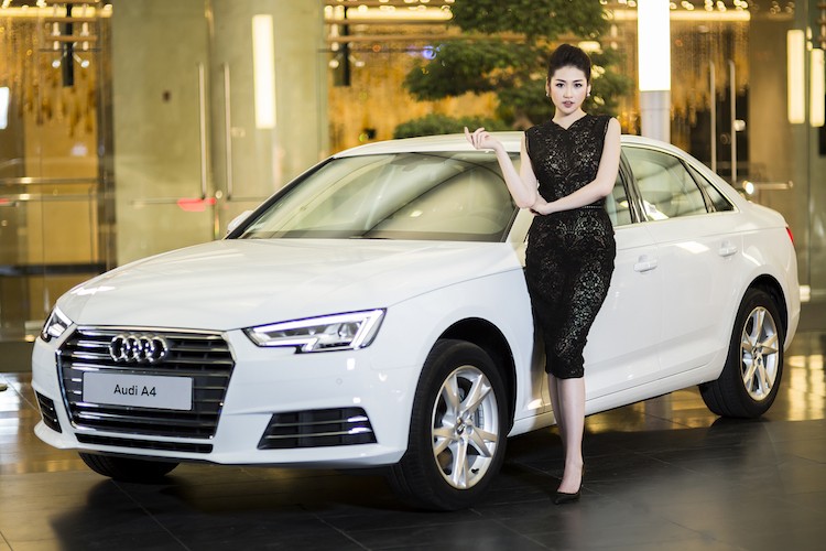 A hau Duong Tu Anh “sang chanh” ben Audi A4 moi-Hinh-8