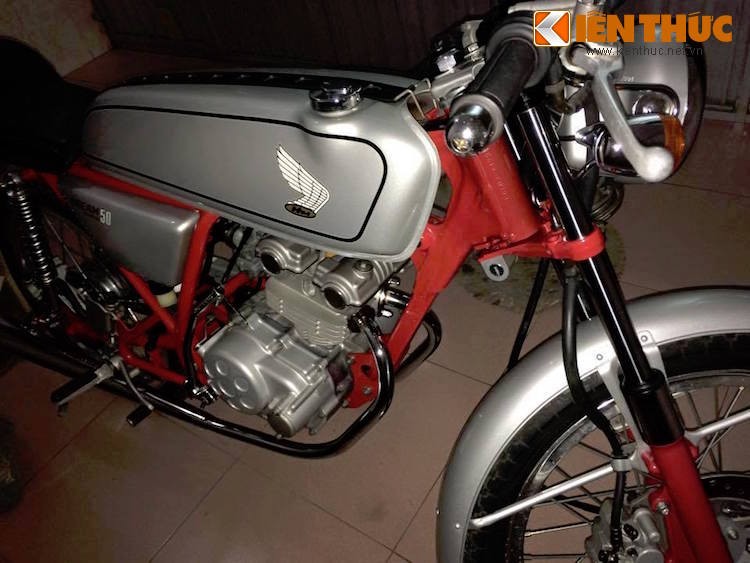 Chi tiet xe dua Honda Dream 50 “sieu hiem” tai Viet Nam-Hinh-5