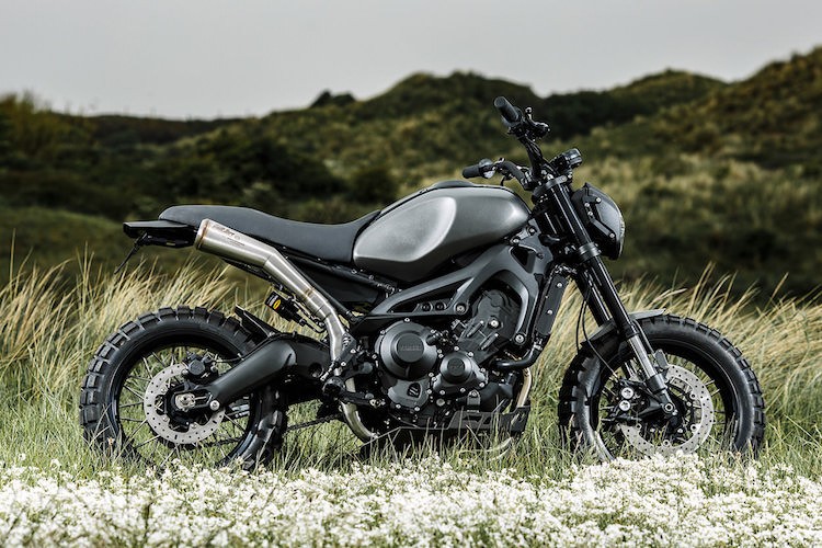 Can canh “quai vat scrambler” Yamaha XSR900 Monkeebeast