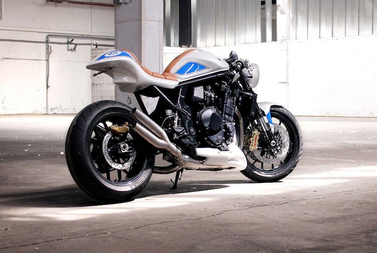 “Ke cuop” Suzuki Bandit 1250 lot xac cafe racer sieu doc-Hinh-8