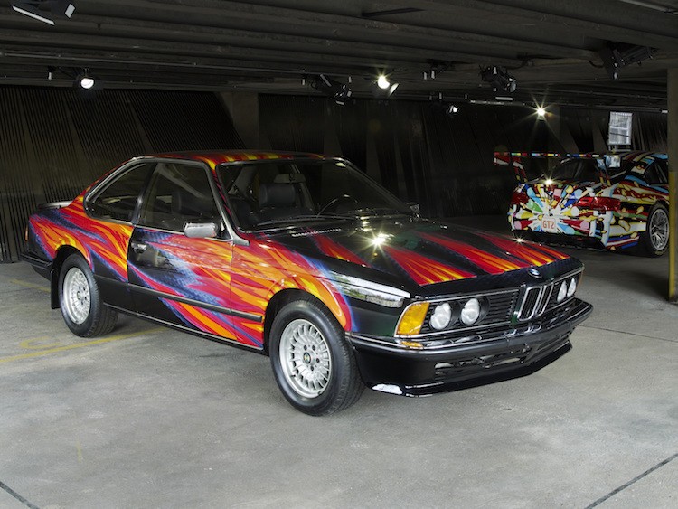 Dan xe BMW son nghe thuat Art Car 