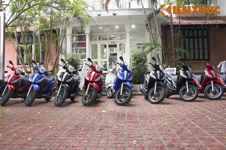 Cam lai scooter gia 86 trieu Piaggio Medley S 150 tai VN