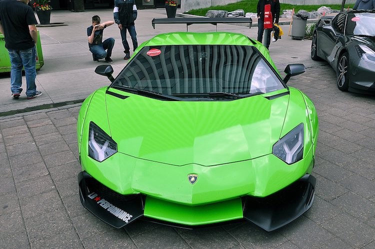 Sieu xe Lamborghini Aventador do ngoai that “dinh”-Hinh-2